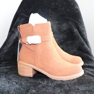 Toms Hailey Buckle Water Resistant Bootie